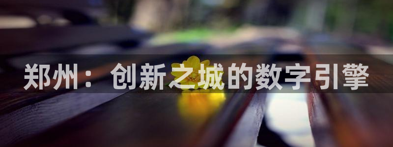 沐鸣2多少年：郑州：创新之城的数字引擎